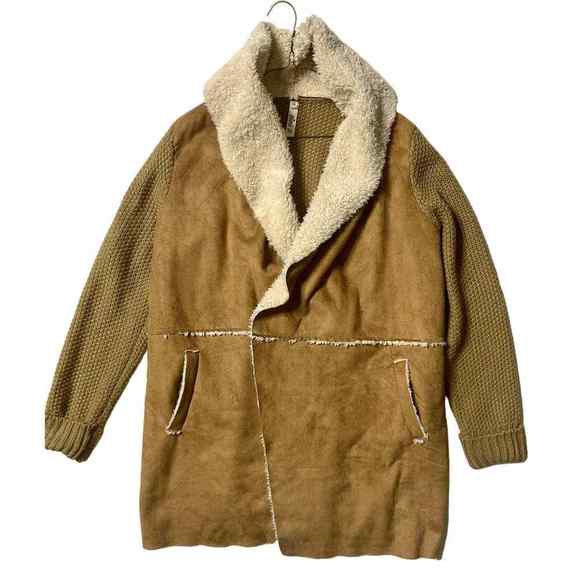 Diva Sweaters - Diva D Shawl Sweater Camel Color Women’s Size 1XL